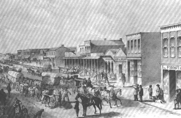 Nebraska City, 1860s.
